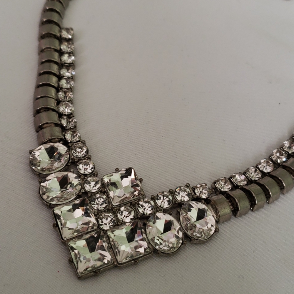 Banana Republic - Silver Statement Necklace